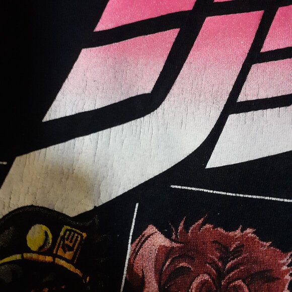 Jojo’s Bizarre Adventure Stardust Crusaders Black Anime T-Shirt Size L %100 Cott - Picture 3 of 9